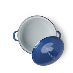 Gewürzhaus - Casserole Pot w Lid 20cm/2L Natural Blue Dark