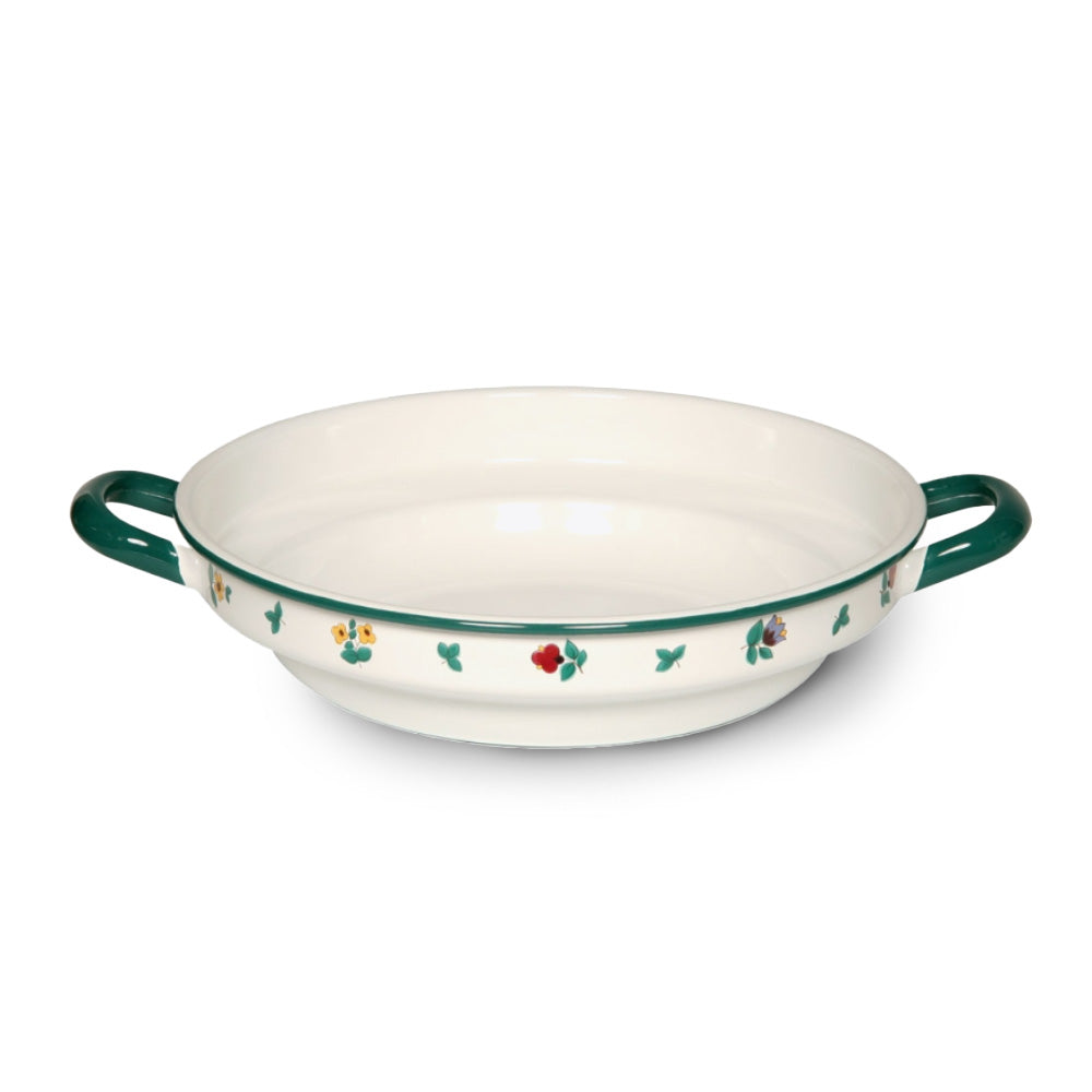 Gewürzhaus - Farmer's Bowl Flat w Handles 28cm/3L Meadow Flower