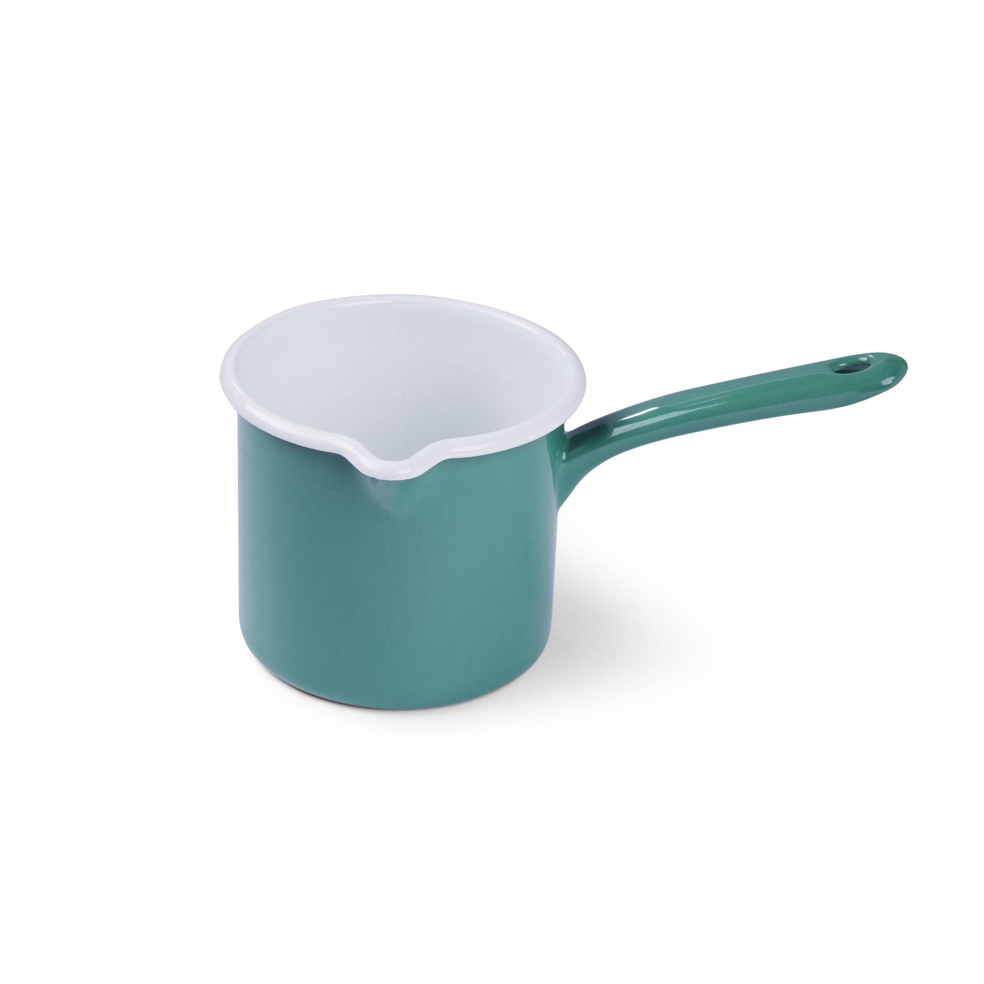 Gewürzhaus - Milk Pot with Handle 12cm/1L Natural Dark Green