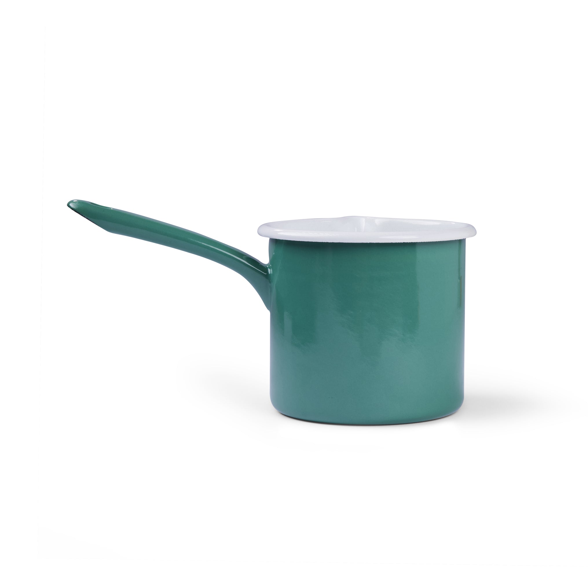 Gewürzhaus - Milk Pot with Handle 12cm/1L Natural Dark Green