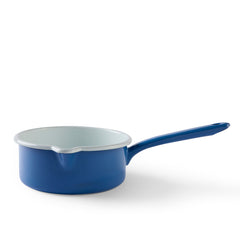 Gewürzhaus - Saucepan with Spout 16cm Natural Blue Dark