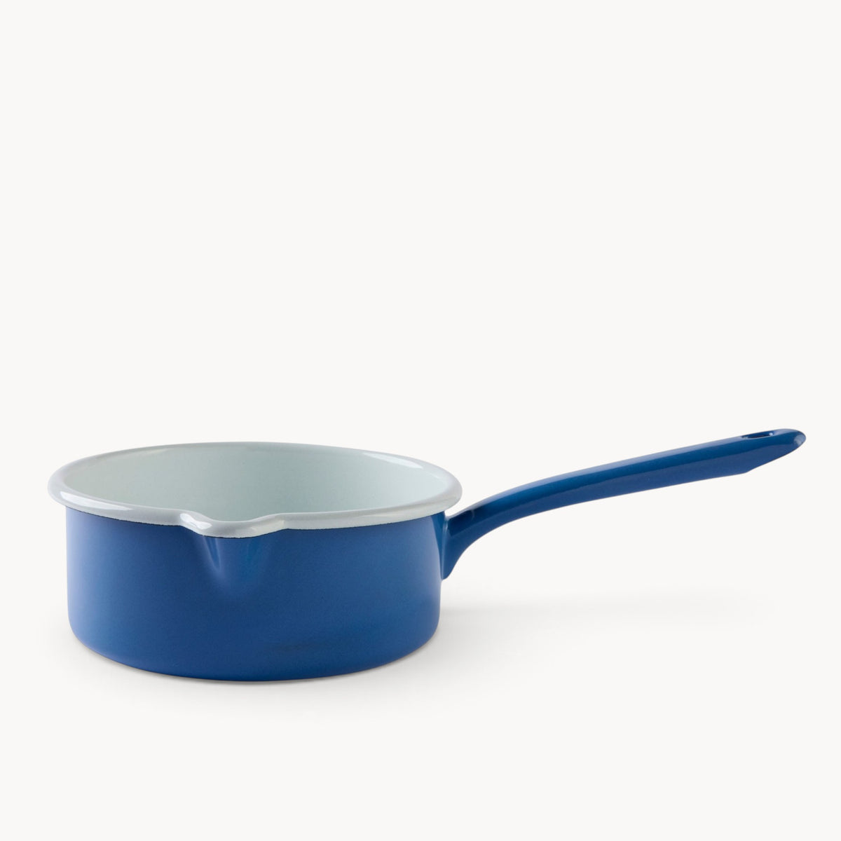 Gewürzhaus - Saucepan with Spout 16cm Natural Blue Dark