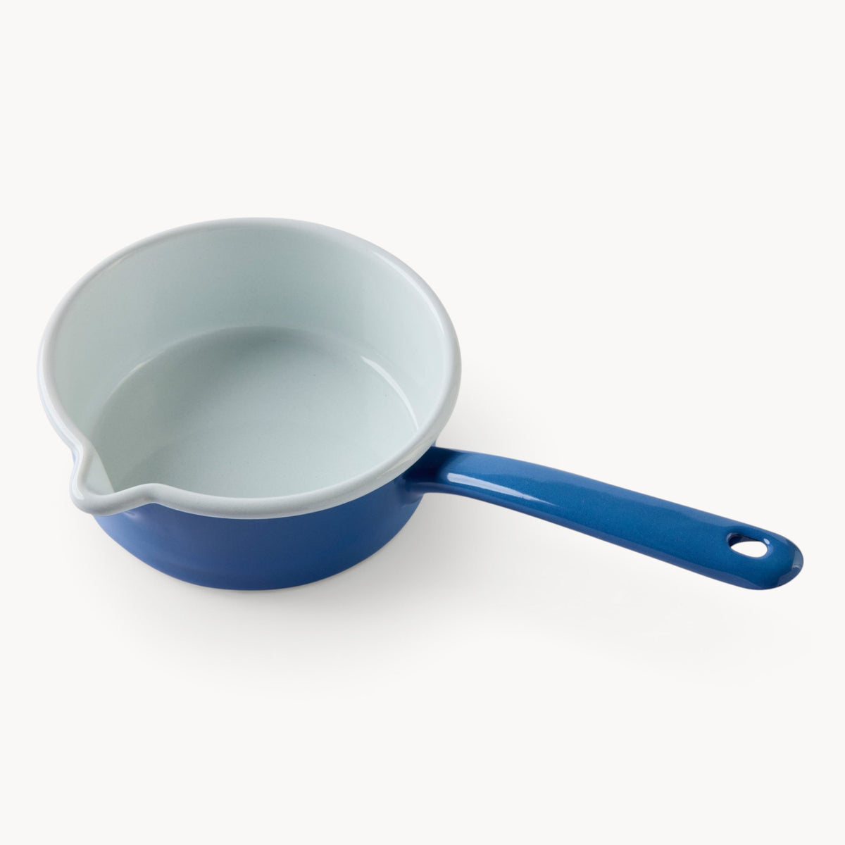 Gewürzhaus - Saucepan with Spout 16cm Natural Blue Dark