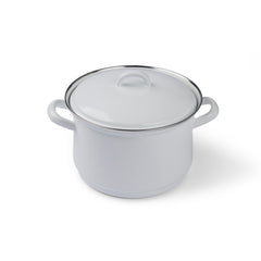 Classic Lidded Steamer Set 18cm/2L White - Gewürzhaus