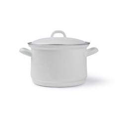 Classic Lidded Steamer Set 18cm/2L White - Gewürzhaus
