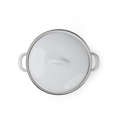 Classic Lidded Steamer Set 18cm/2L White - Gewürzhaus