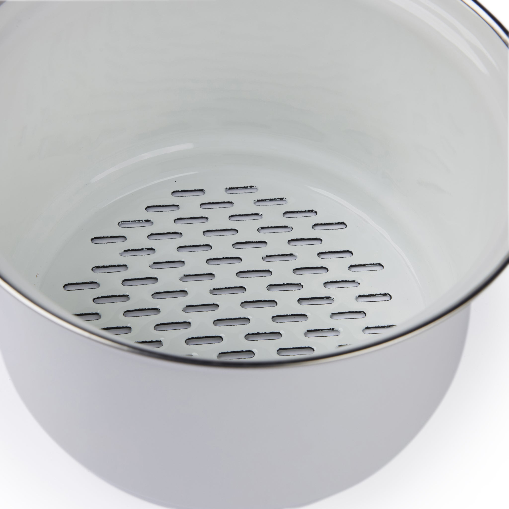 Classic Lidded Steamer Set 18cm/2L White - Gewürzhaus