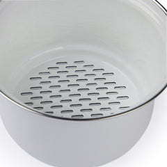 Classic Lidded Steamer Set 18cm/2L White - Gewürzhaus