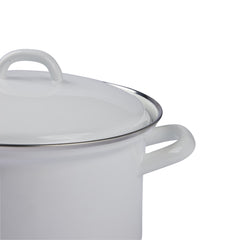 Classic Lidded Steamer Set 18cm/2L White - Gewürzhaus