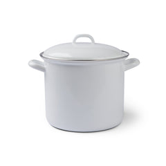 Gewürzhaus - Stockpot with Lid 22cm/6L White