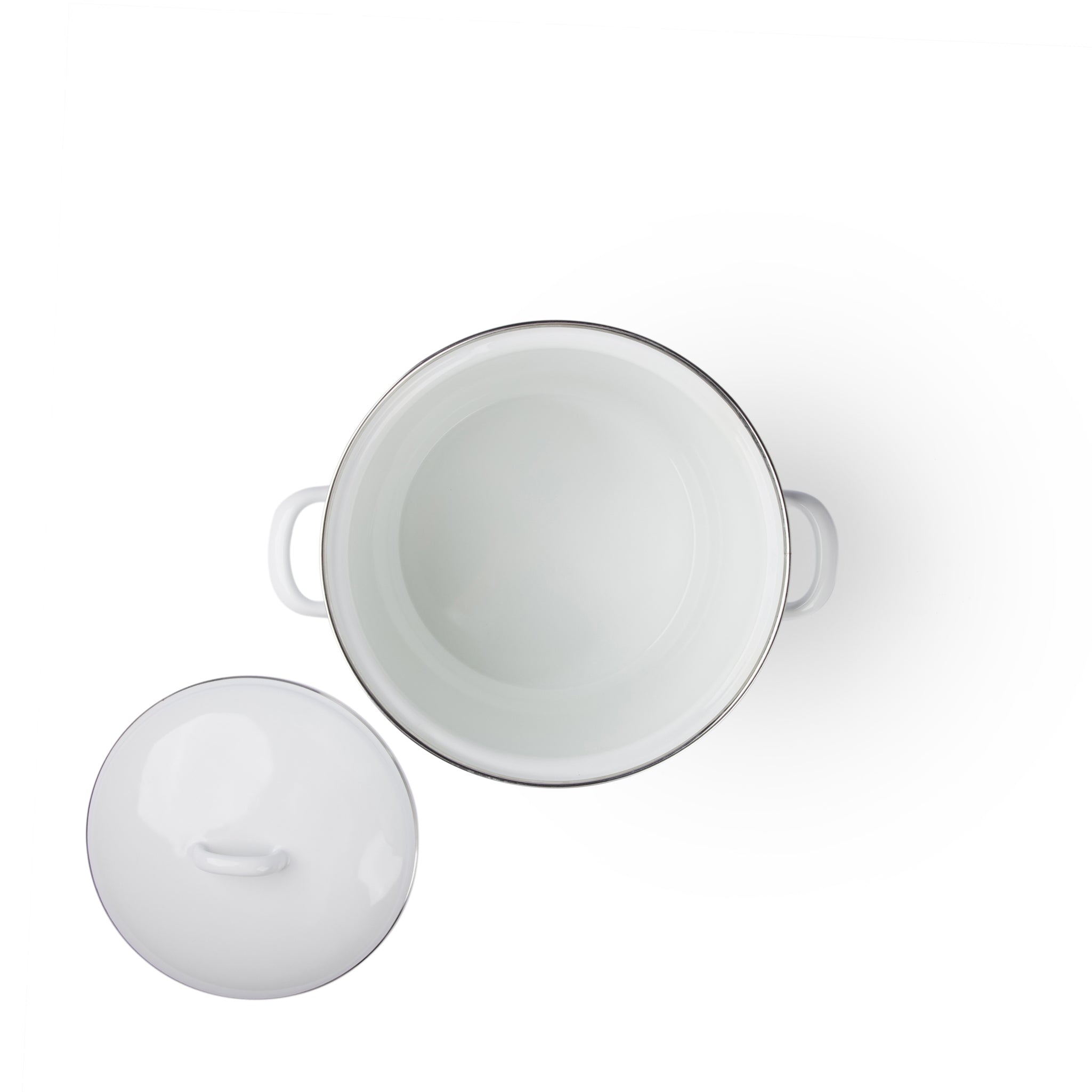 Gewürzhaus - Stockpot with Lid 22cm/6L White