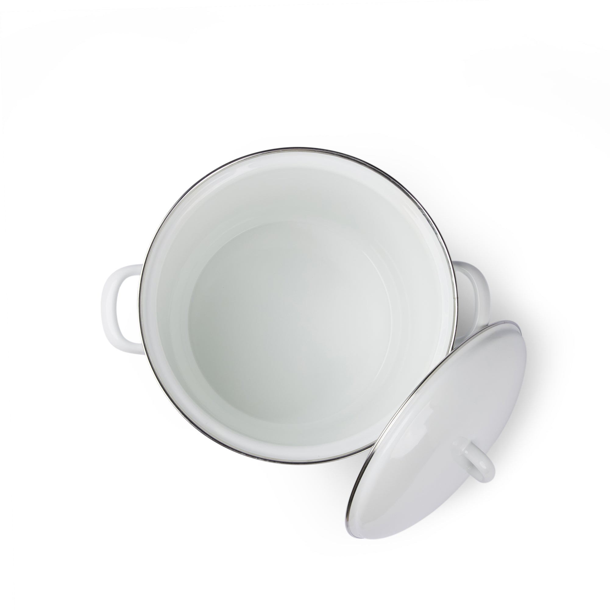 Gewürzhaus - Stockpot with Lid 22cm/6L White