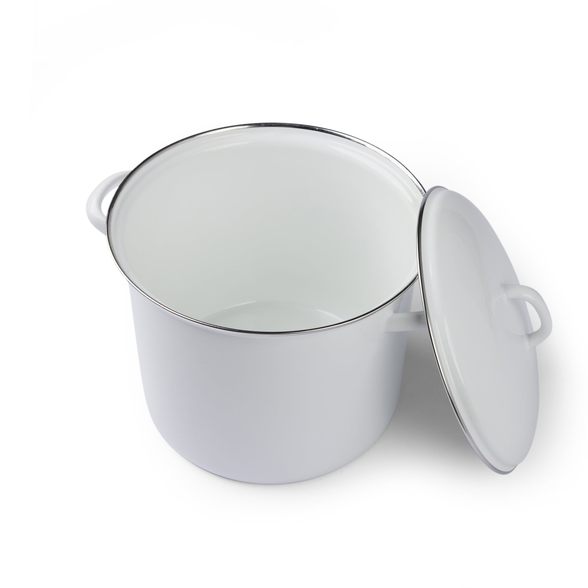 Gewürzhaus - Stockpot with Lid 22cm/6L White
