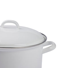 Gewürzhaus - Stockpot with Lid 22cm/6L White