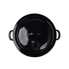 Gewürzhaus - Stockpot with Lid 24cm/8L Black