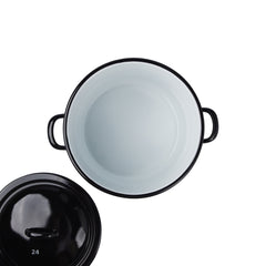 Stockpot with Lid 24cm/8L Black