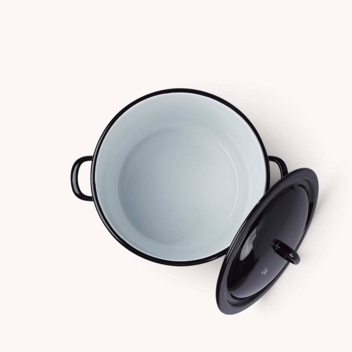 Gewürzhaus - Stockpot with Lid 24cm/8L Black