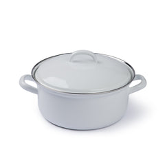 Gewürzhaus - Casserole Pot w Lid 20cm/2L White