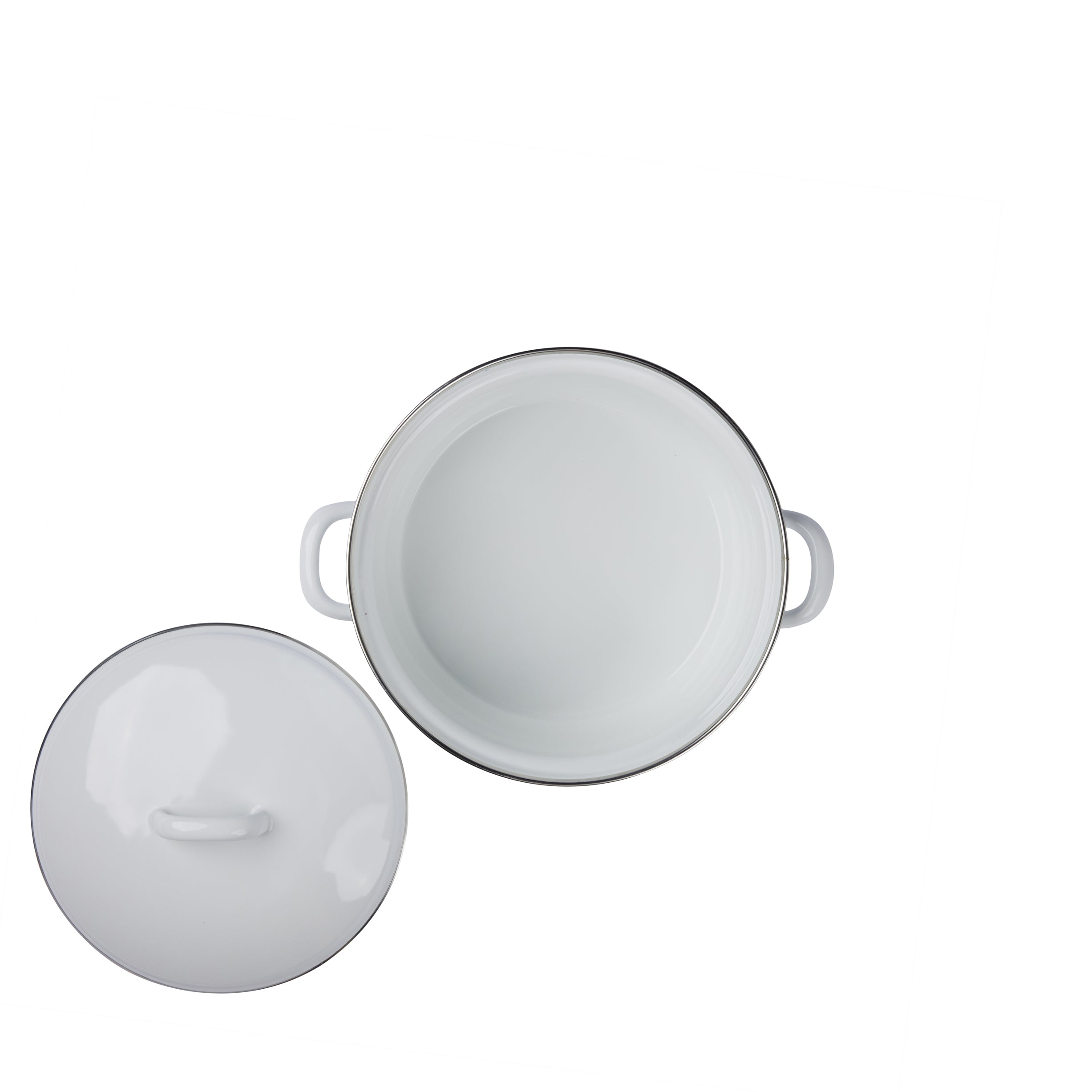 Gewürzhaus - Casserole Pot w Lid 20cm/2L White