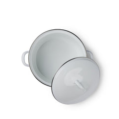 Gewürzhaus - Casserole Pot w Lid 20cm/2L White
