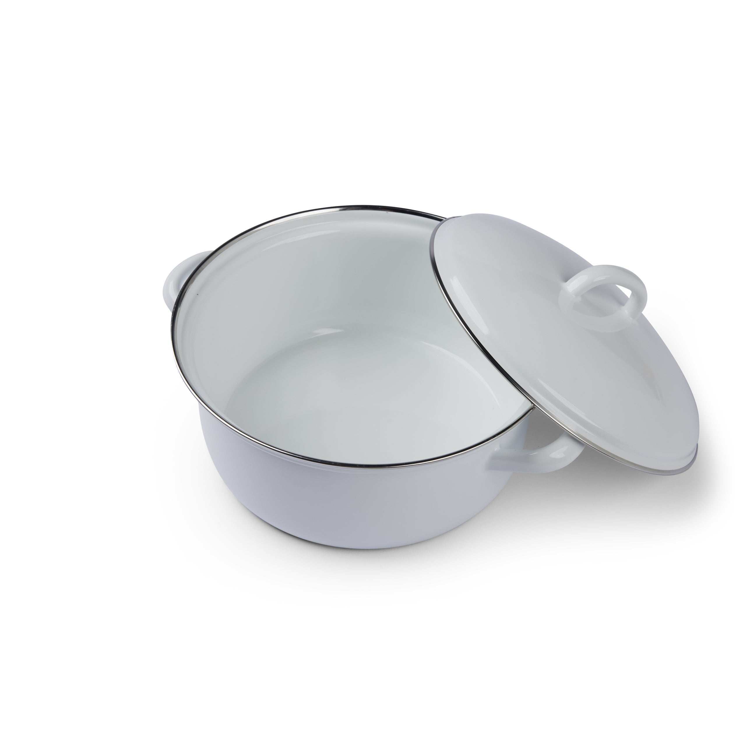 Gewürzhaus - Casserole Pot w Lid 20cm/2L White