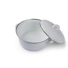 Gewürzhaus - Casserole Pot w Lid 20cm/2L White