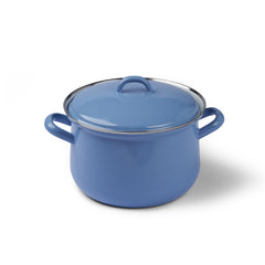 Gewürzhaus - Stockpot with Lid 18cm/2.5L Natural Blue Medium 