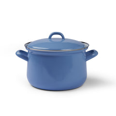 Gewürzhaus - Stockpot with Lid 18cm/2.5L Natural Blue Medium 
