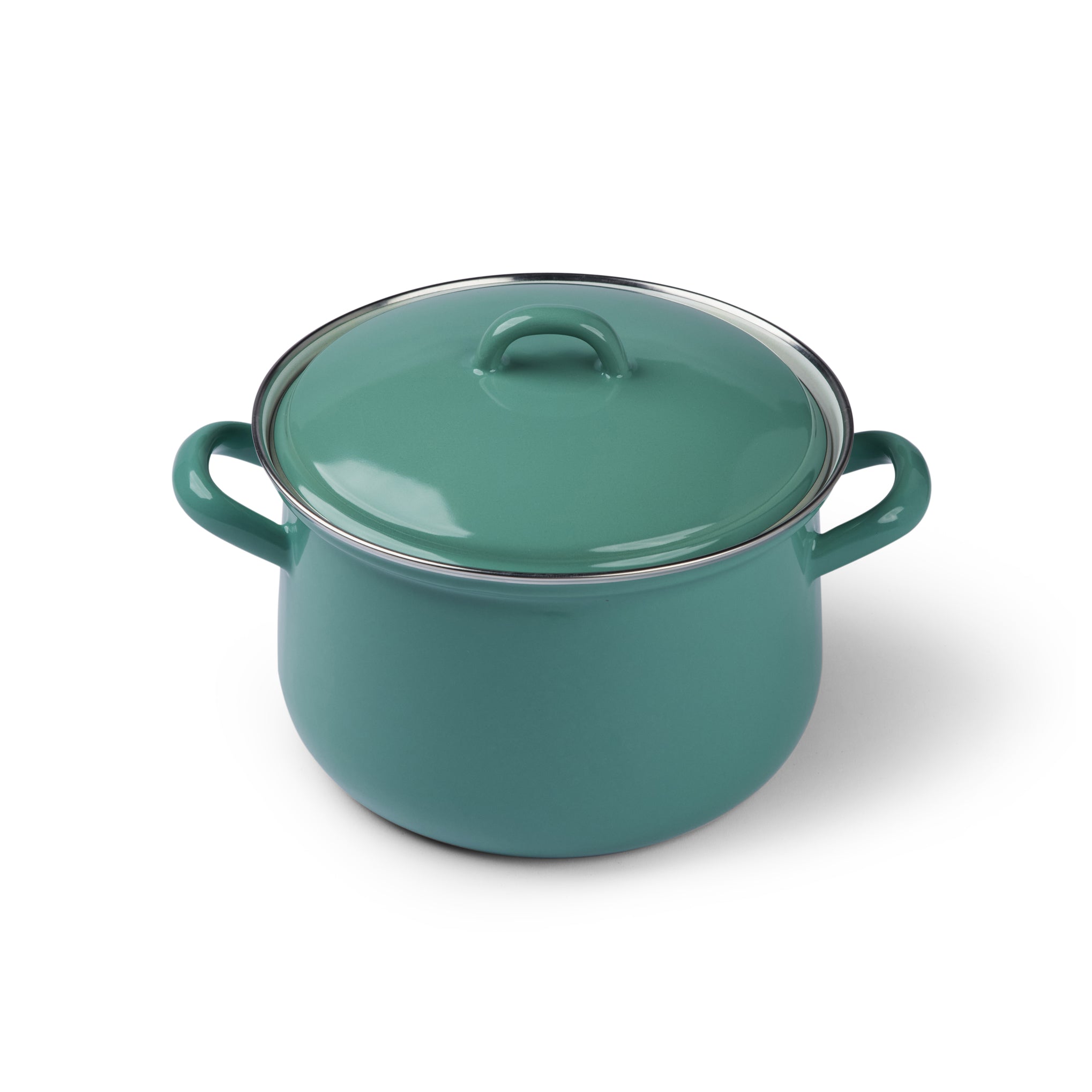 Gewürzhaus - Stockpot with Lid 18cm/2.5L Natural Green Medium 