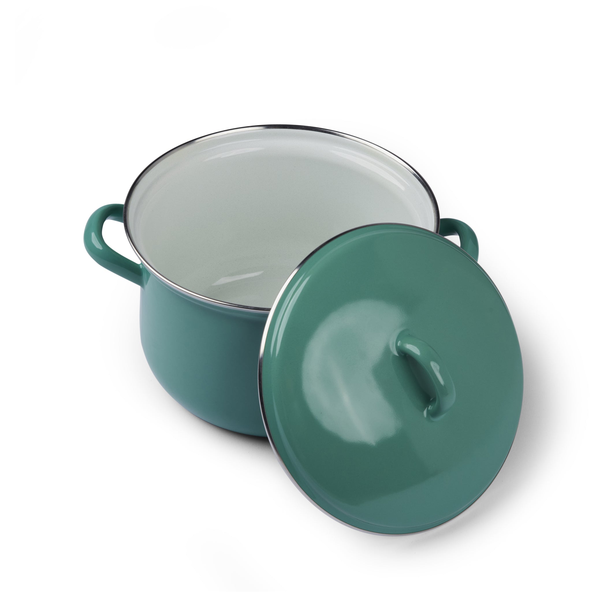Gewürzhaus - Stockpot with Lid 18cm/2.5L Natural Green Medium 