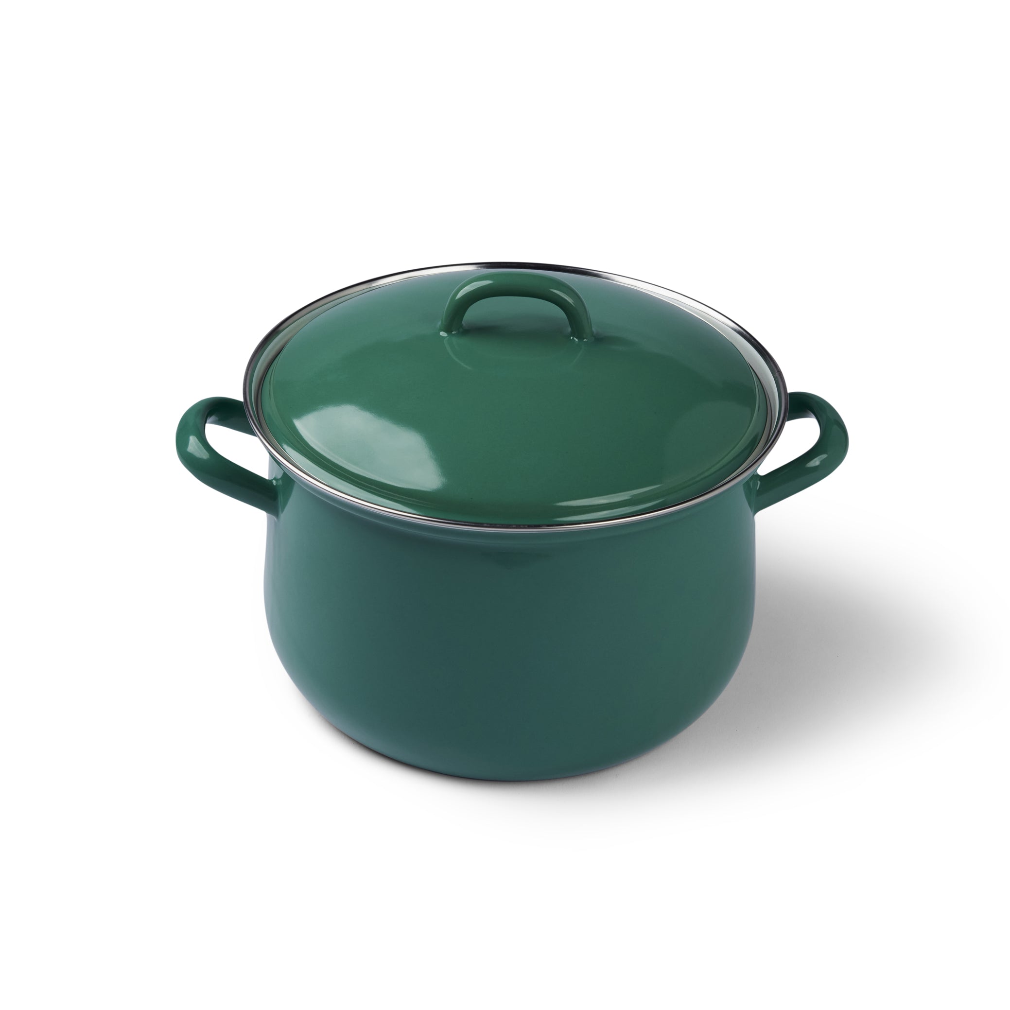 Gewürzhaus - Stockpot w Lid 20cm/3.5L Natural Green Dark