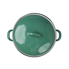 Gewürzhaus - Stockpot w Lid 20cm/3.5L Natural Green Dark
