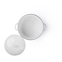 Gewürzhaus - Stockpot w Lid 22cm/4.5L White