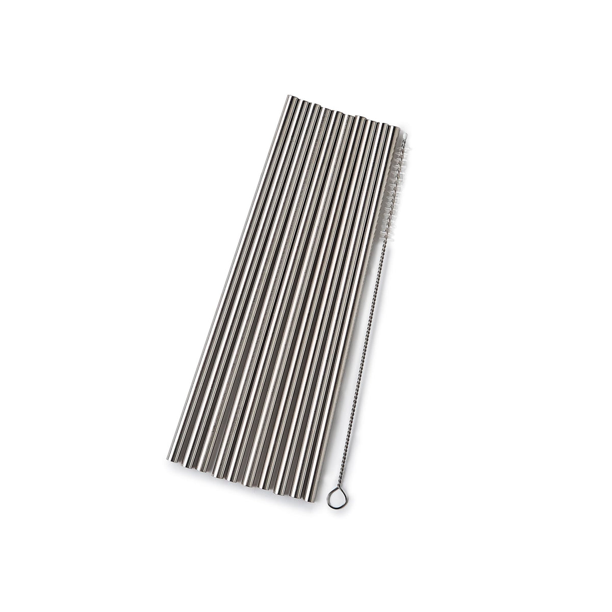 Gewürzhaus - Straws Stainless Steel - Set of 10 with Brush