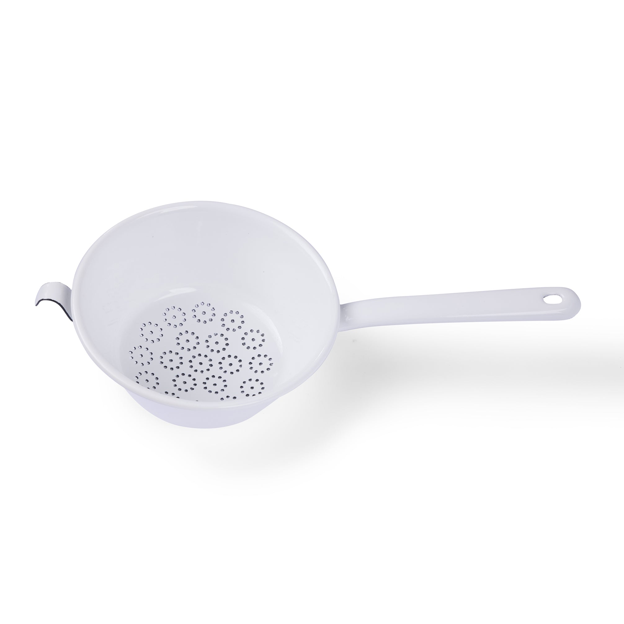 Gewürzhaus - Sieve w Handle 18cm White