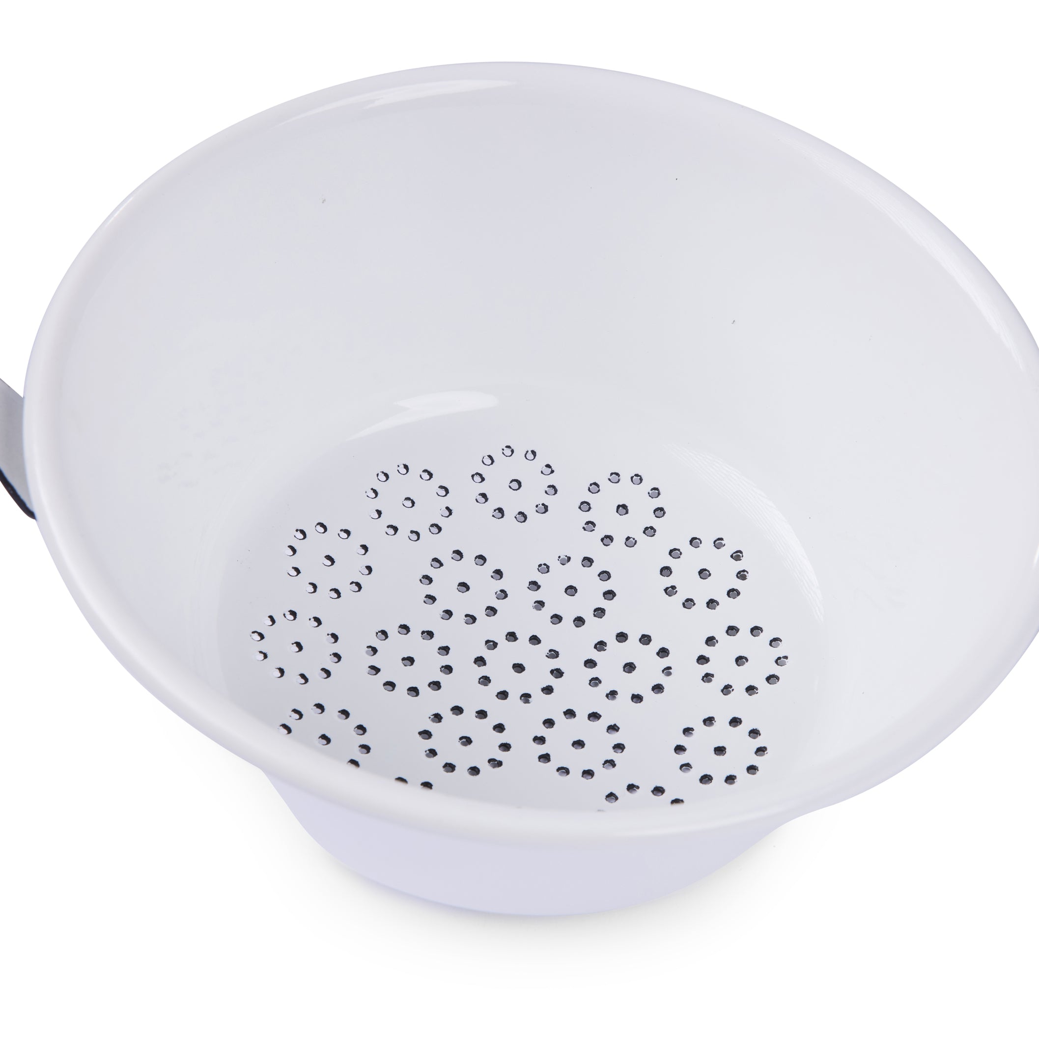 Gewürzhaus - Sieve w Handle 18cm White