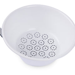 Gewürzhaus - Sieve w Handle 18cm White