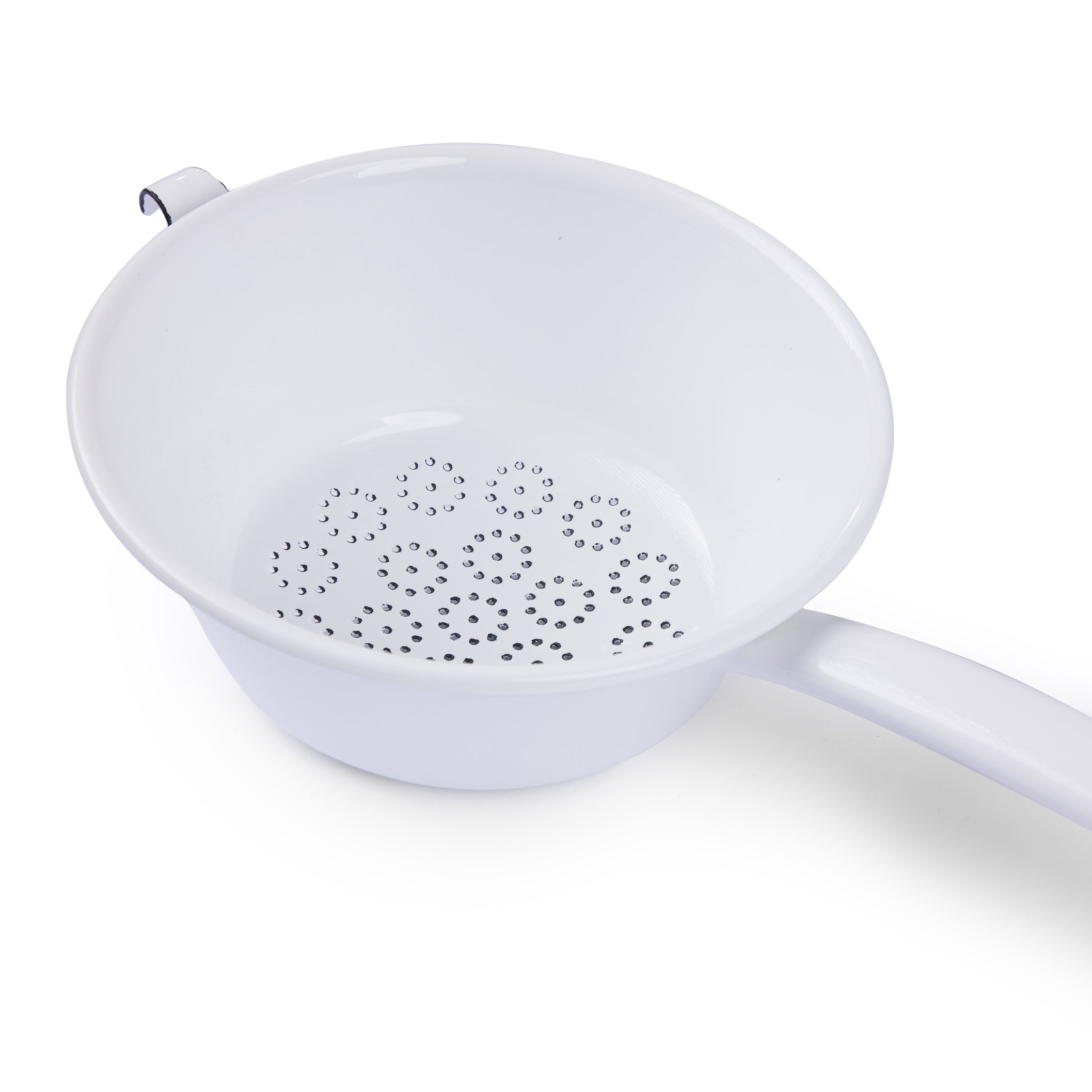 Gewürzhaus - Sieve w Handle 18cm White