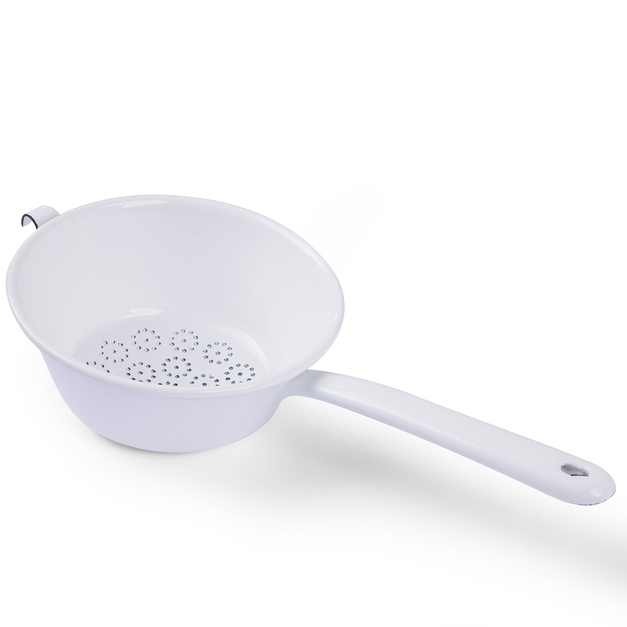 Gewürzhaus - Sieve w Handle 18cm White