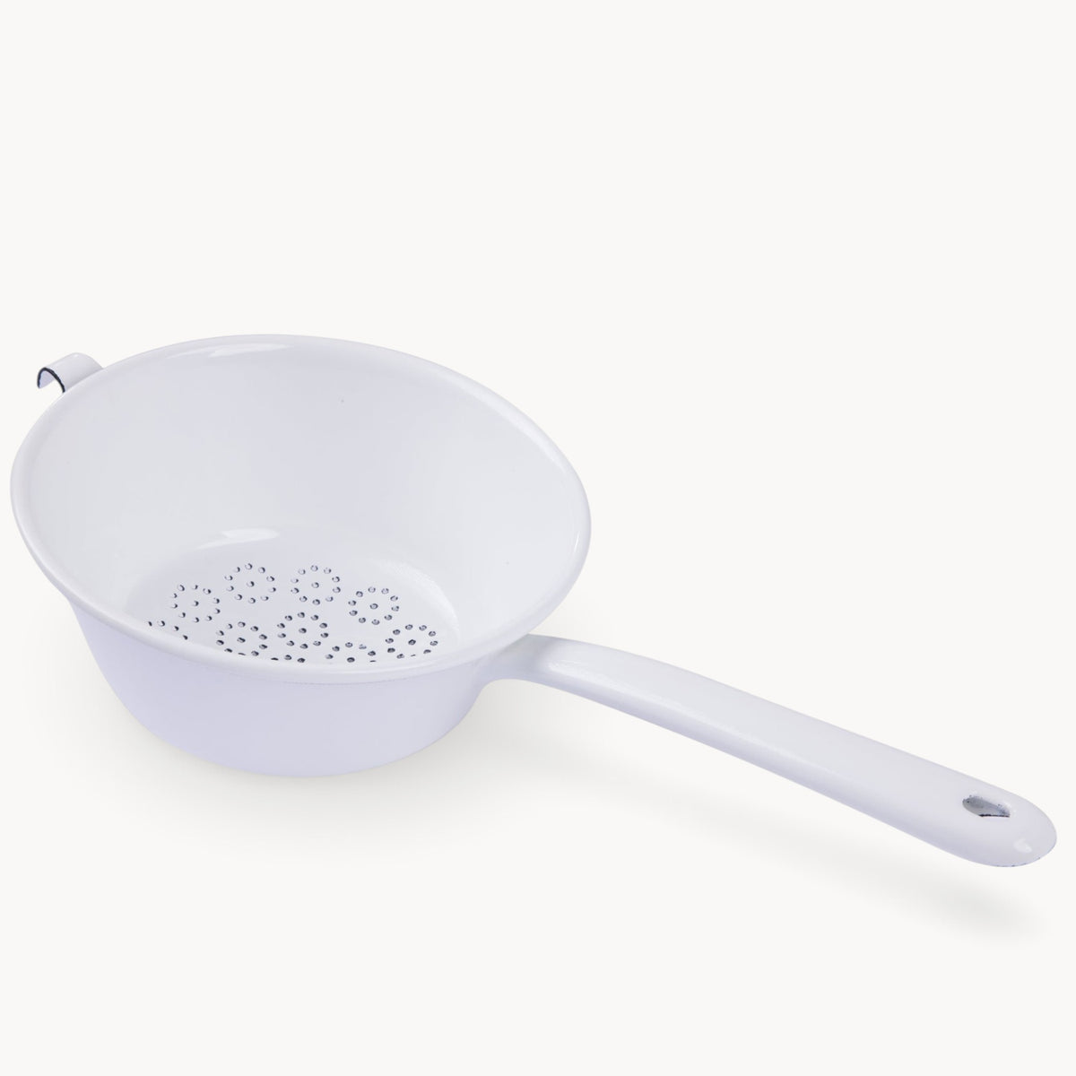 Gewürzhaus - Sieve w Handle 18cm White