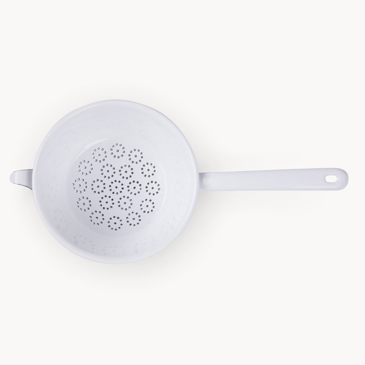 Gewürzhaus - Sieve w Handle 18cm White