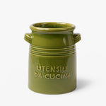 Gewürzhaus - Utensil Holder Ceramic Olive