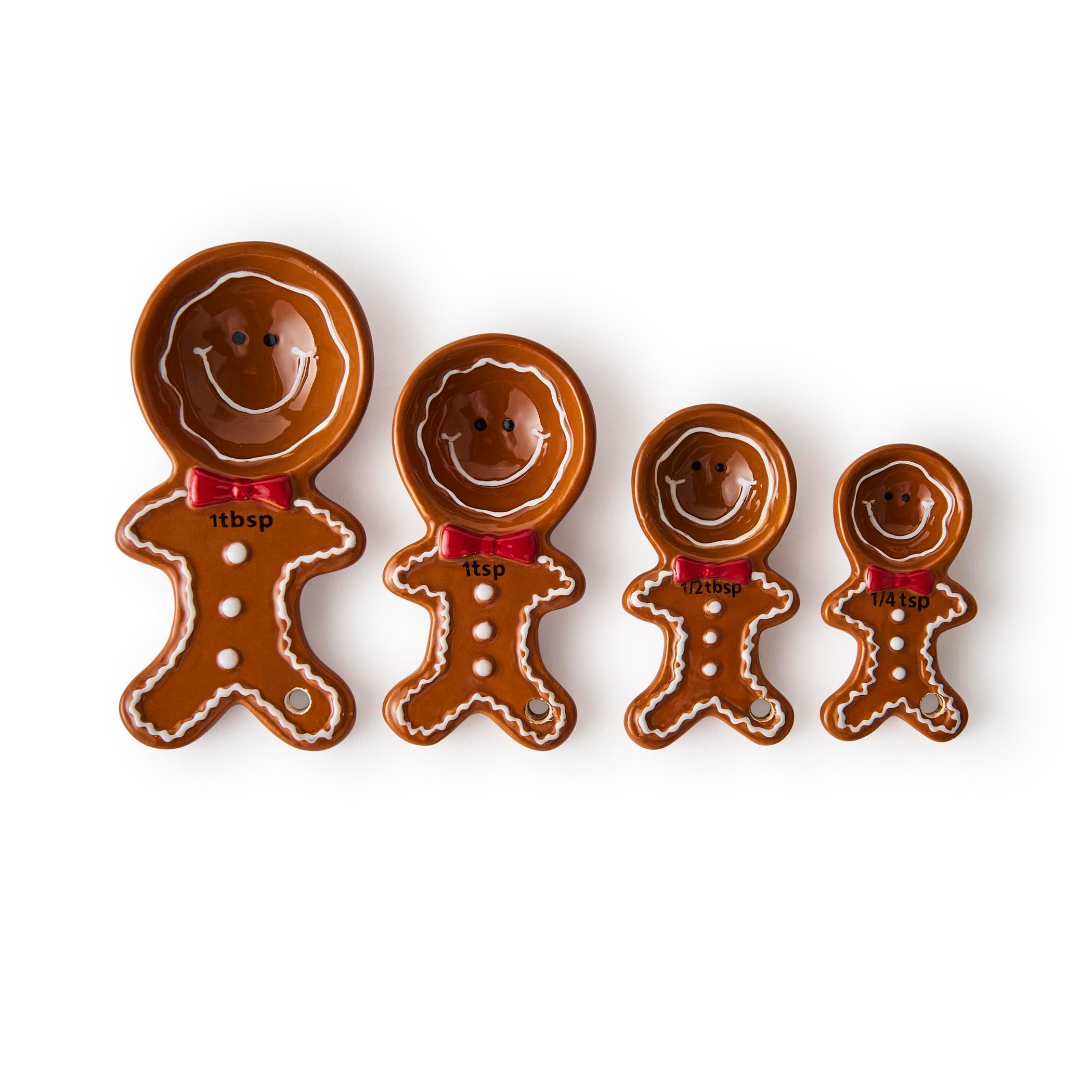 Gewürzhaus - Gingerbread Men Ceramic Measuring Spoons