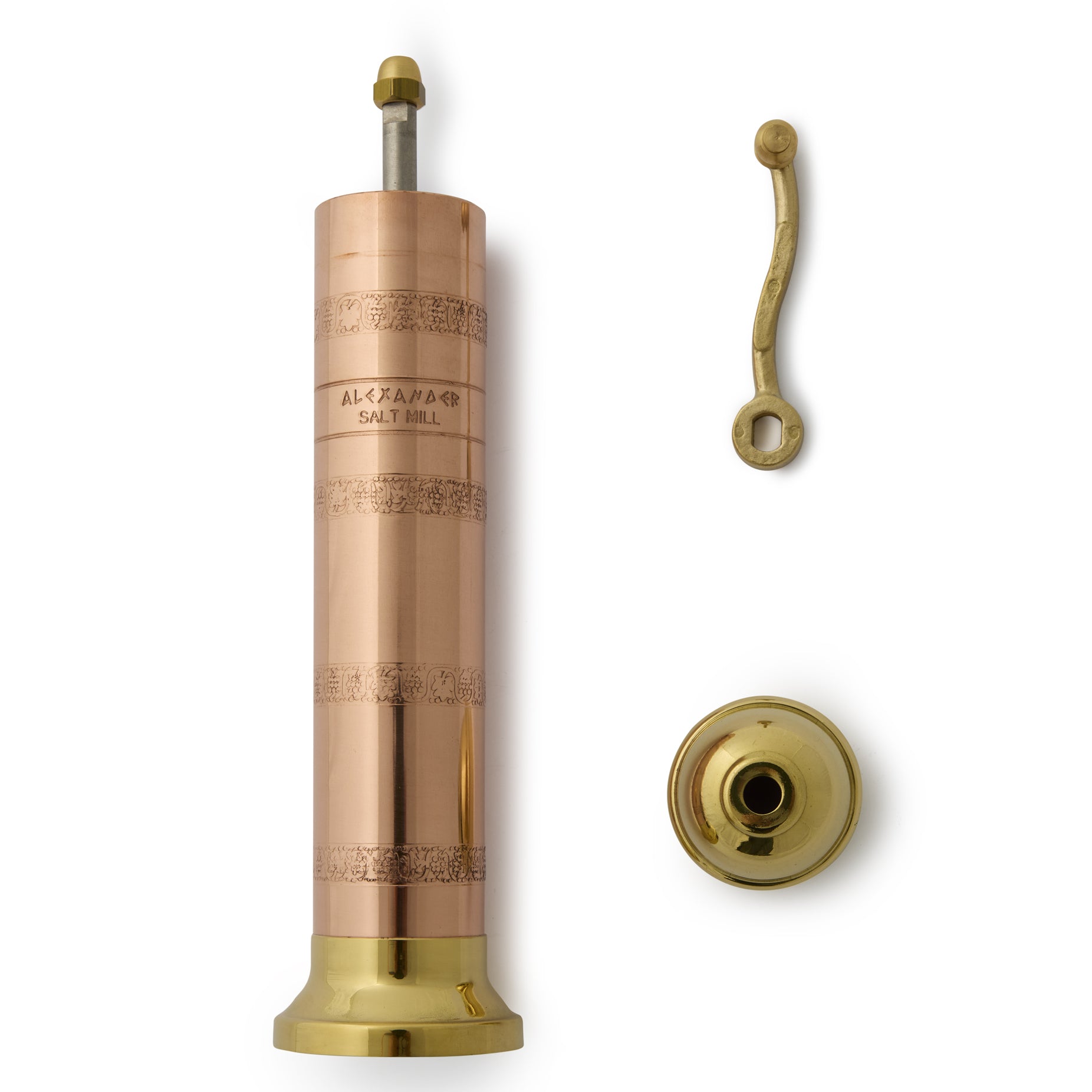 Gewürzhaus - Modern Salt Mill 23cm Copper Brass