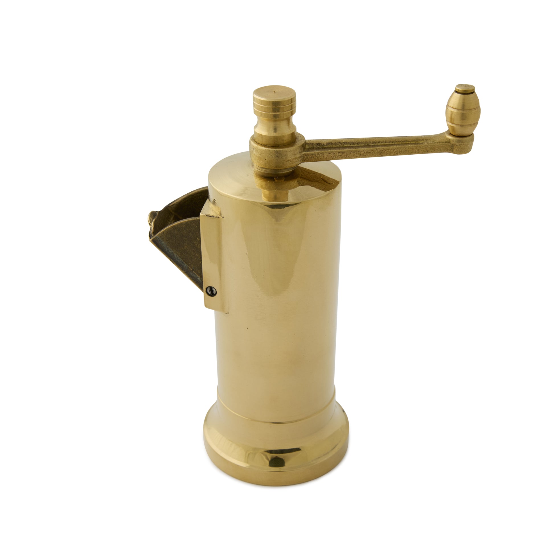 Gewürzhaus - Modern Brass Front Loading Pepper Mill 13cm