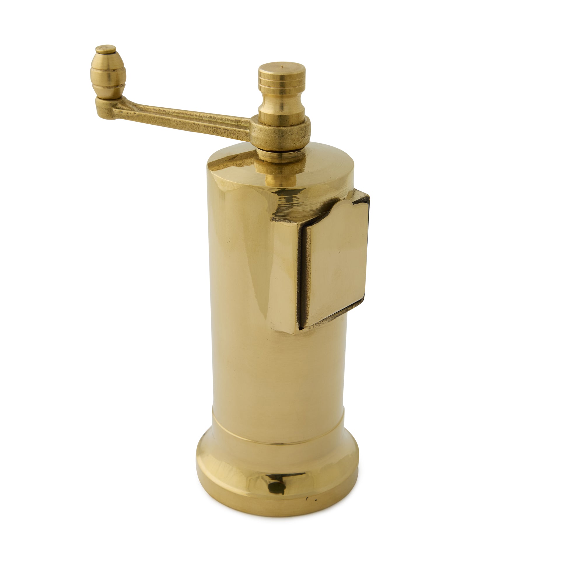 Gewürzhaus - Modern Brass Front Loading Pepper Mill 13cm