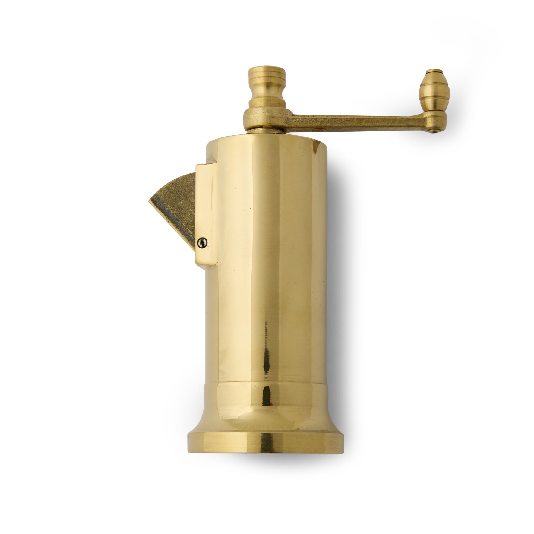 Gewürzhaus - Modern Brass Front Loading Pepper Mill 13cm