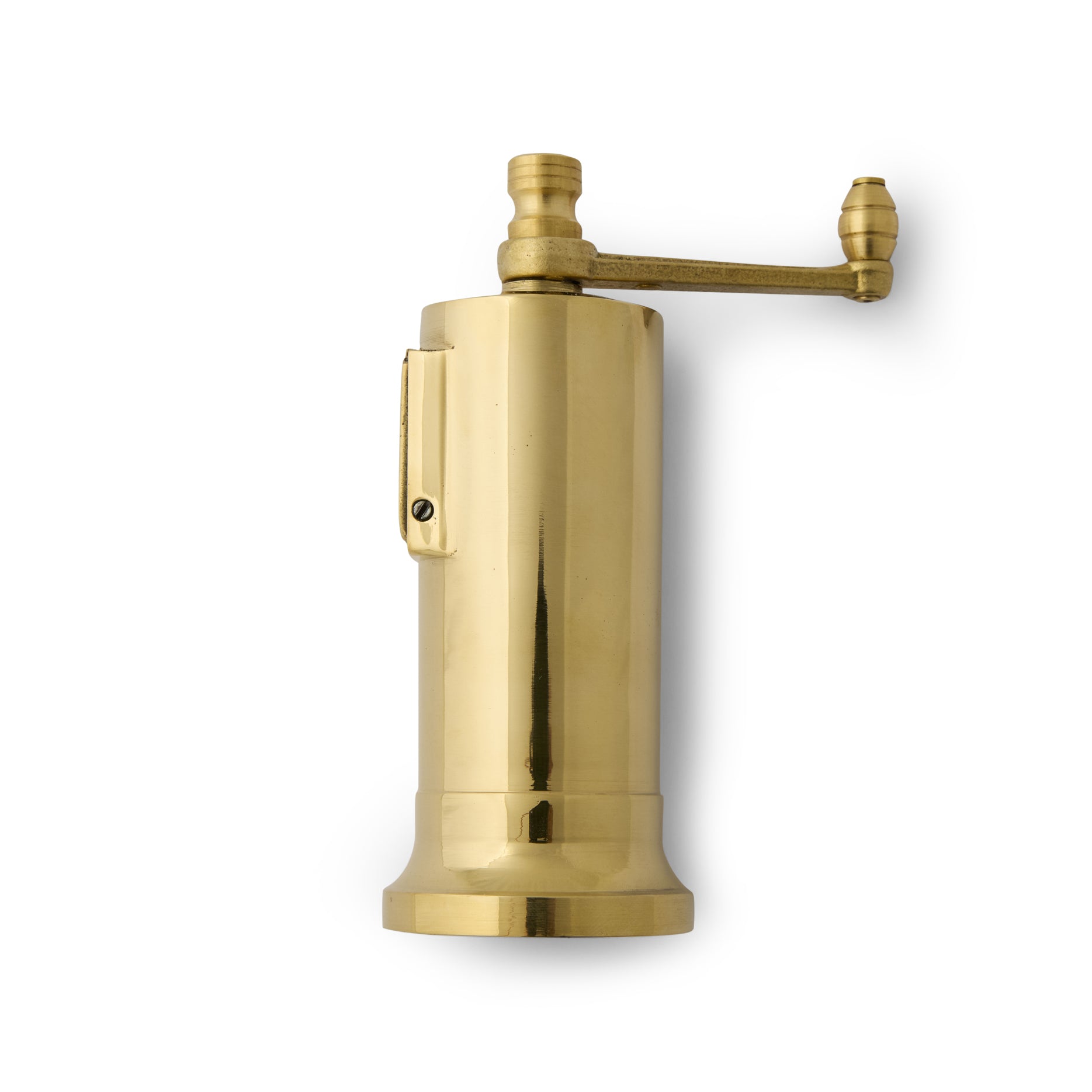 Gewürzhaus - Modern Brass Front Loading Pepper Mill 13cm