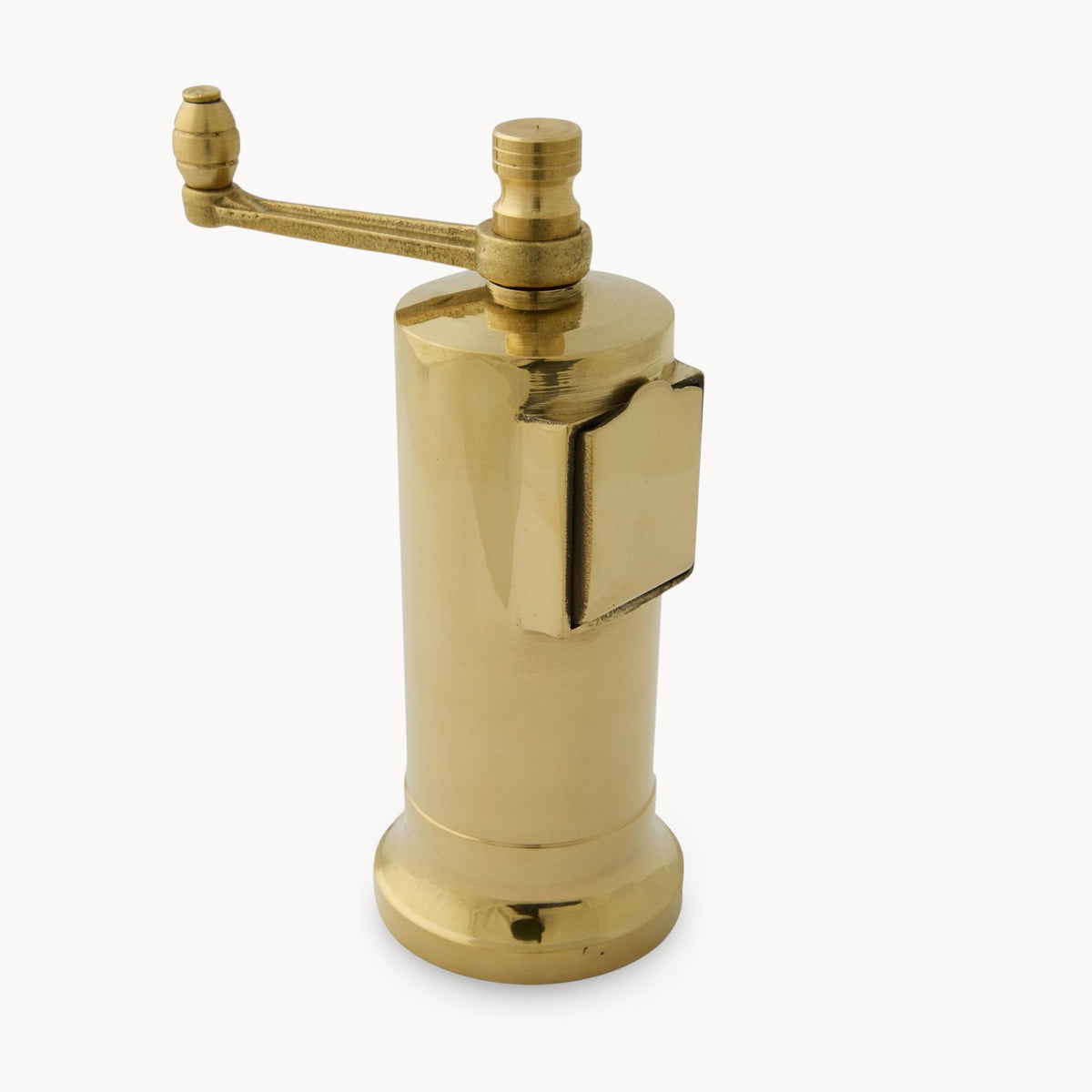 Gewürzhaus - Modern Brass Front Loading Pepper Mill 13cm