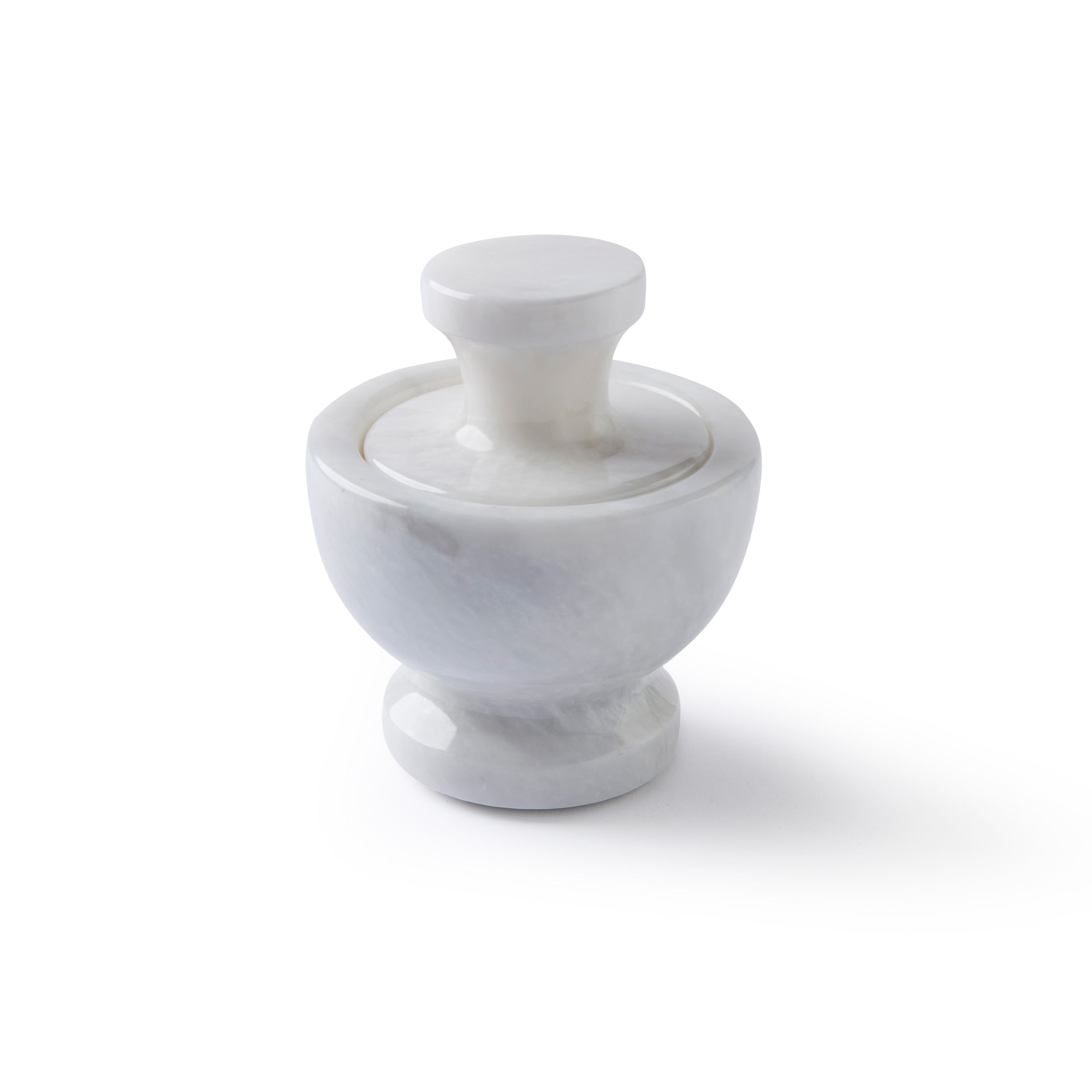 Gewürzhaus - Mushroom Mortar & Pestle Marble White